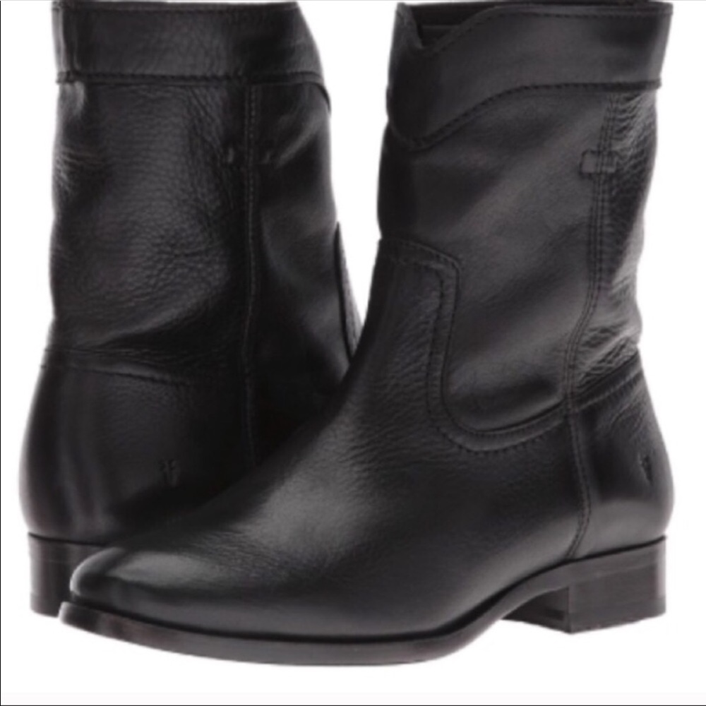 New Frye Cara roper short boot